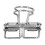 80 Stück Binder Clips 19 mm starke Klemmkraft Silber 8