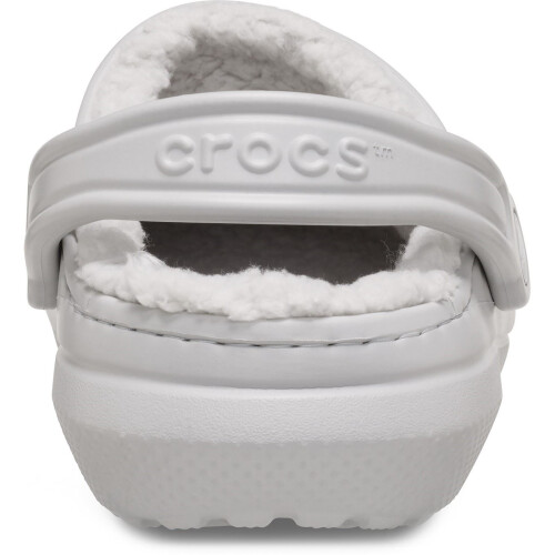 Crocs (White, 10 (Adults')) Crocs Classic Lined Clog Thermoplastic Atmosphere Clogs 1