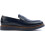 (Blue, 11 (Adults')) Base London Sid Leather Men's Navy Loafers 5