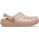 Crocs (Pink, 8 (Adults')) Crocs Classic Lined Thermoplastic Women's Pink Caramel Clogs 4