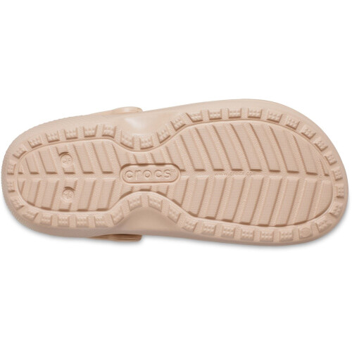 Crocs (Pink, 3 (Adults')) Crocs Classic Lined Thermoplastic Women's Pink Caramel Clogs 2