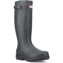 (Black, 7 (Adults')) Hunter Balmoral MK II Boot Rubber Women's Black Wellington Boots