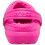 Crocs (Pink, 2 (Adults')) Crocs Classic Lined Thermoplastic Kid's Pink Crush Clogs 2