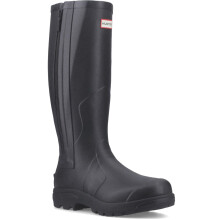 (Black, 9 (Adults')) Hunter Balmoral MK II Boot Rubber Men's Black Wellington Boots