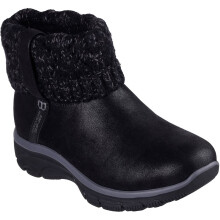 (Black, 3 (Adults')) Skechers Easy Going Cozy Weather 2 Textile Women's Black Winter Ankle Boots