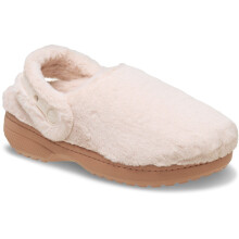 (Not Specified, 7 (Adults')) Crocs Classic Unfurgettable Polyester Women's Quartz Clogs