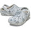 Crocs (Grey, 8 (Adults')) Crocs Classic Lined Clog Thermoplastic Women's Grey Swirl Clogs 3