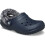 Crocs (Blue, 4 (Adults')) Crocs Classic Fleece Lined Thermoplastic Men's Navy Clogs 1
