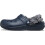 Crocs (Blue, 4 (Adults')) Crocs Classic Fleece Lined Thermoplastic Men's Navy Clogs 6