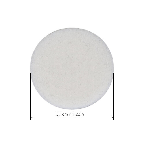 10 Pcs White Ink Blending Foam Refills for Card Making, 3.1x3.1cm 2