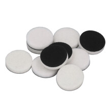 10 Pcs White Ink Blending Foam Refills for Card Making, 3.1x3.1cm