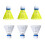 Nylon shuttlecocks, replacement badminton, professional shuttlecocks for outdoor training, 6 pieces 1