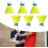 Nylon shuttlecocks, replacement badminton, professional shuttlecocks for outdoor training, 6 pieces 3