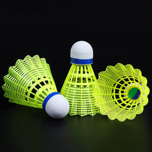 Nylon shuttlecocks, replacement badminton, professional shuttlecocks for outdoor training, 6 pieces 1
