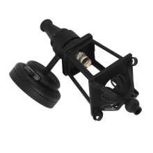 1:12 Puppenhaus LED-Wandlampe schwarz 30mAh CR1632