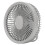 Grau 18650 2000mAh USB 18,2 cm/7,2 Zoll 2-in-1-Ventilator 15
