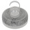 Grau 18650 2000mAh USB 18,2 cm/7,2 Zoll 2-in-1-Ventilator 4