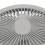 Grau 18650 2000mAh USB 18,2 cm/7,2 Zoll 2-in-1-Ventilator 3
