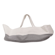 Baby Cotton Rope Weaved Foldable Carrying Basket 70x40x25cm