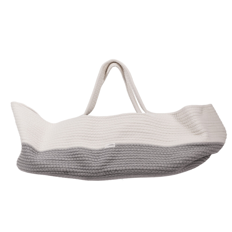 Baby Cotton Rope Weaved Foldable Carrying Basket 70x40x25cm