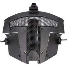 Fast Af Helmet Accessories  Cool Paintball Full Face Mask Steel Mesh Sparta/Bk