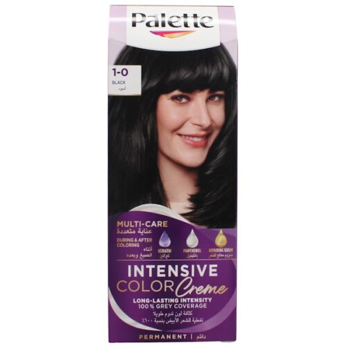 Schwarzkopf Schwarzkopf Palette Intensive Permanent Color Creme 1-0 Black