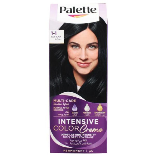 Schwarzkopf Schwarzkopf Palette Intensive Permanent Color Creme 1-1 Blue Black