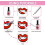 Diy Tooth Kit with Curing Light And Glue,20pc Crystals Jewelry Starter Kit-10ml 5