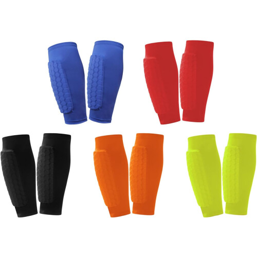 Multifunctional shin guards provide calf and shin protection, calf compression sleeves. Ref: 5477 1