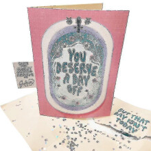 Mother's Day Endless Mum, Mummy, Mamma Joker Greeting Prank Card (glitter + Sound)
