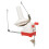 Manual Yarn Ball Winder with Desktop Fixing Plate, Plastic, Hand Operated 15