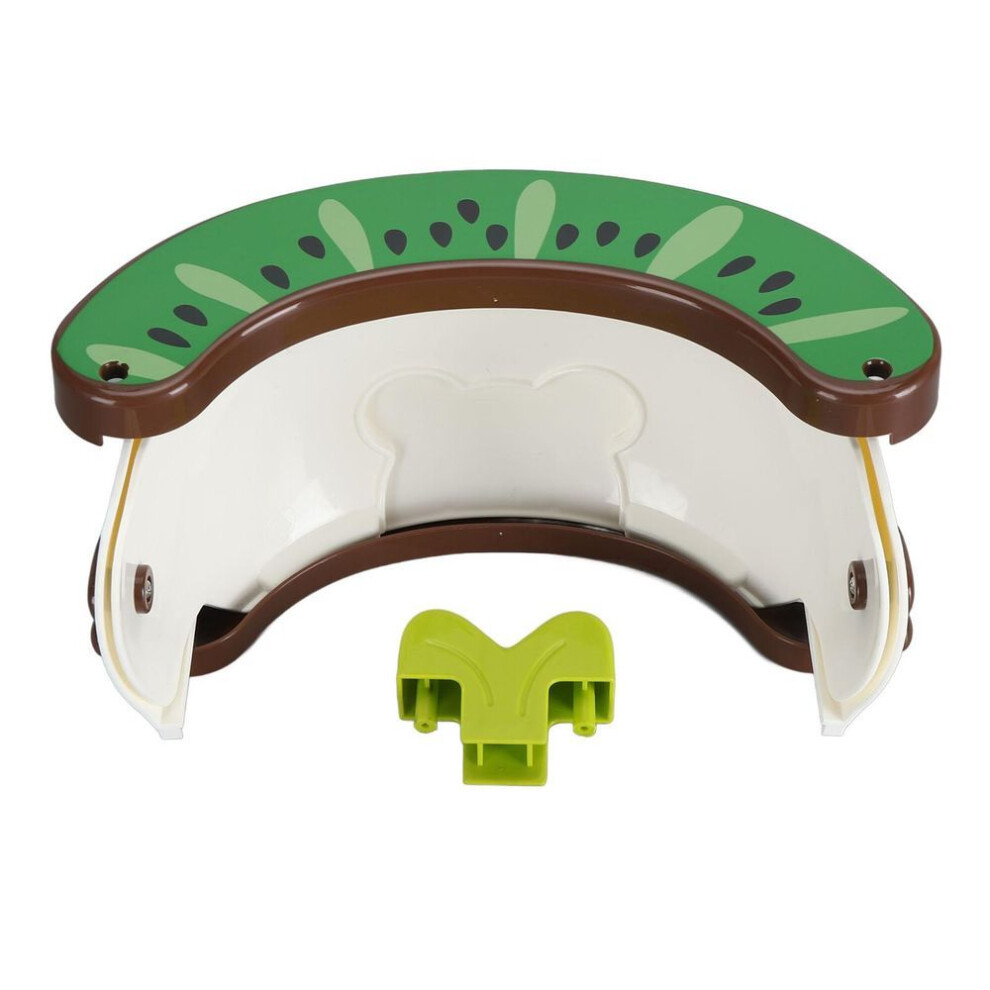 Toddler Potty Training Toilet Multifunctional Foldable Portable Children Travel Toilet Seat Brown