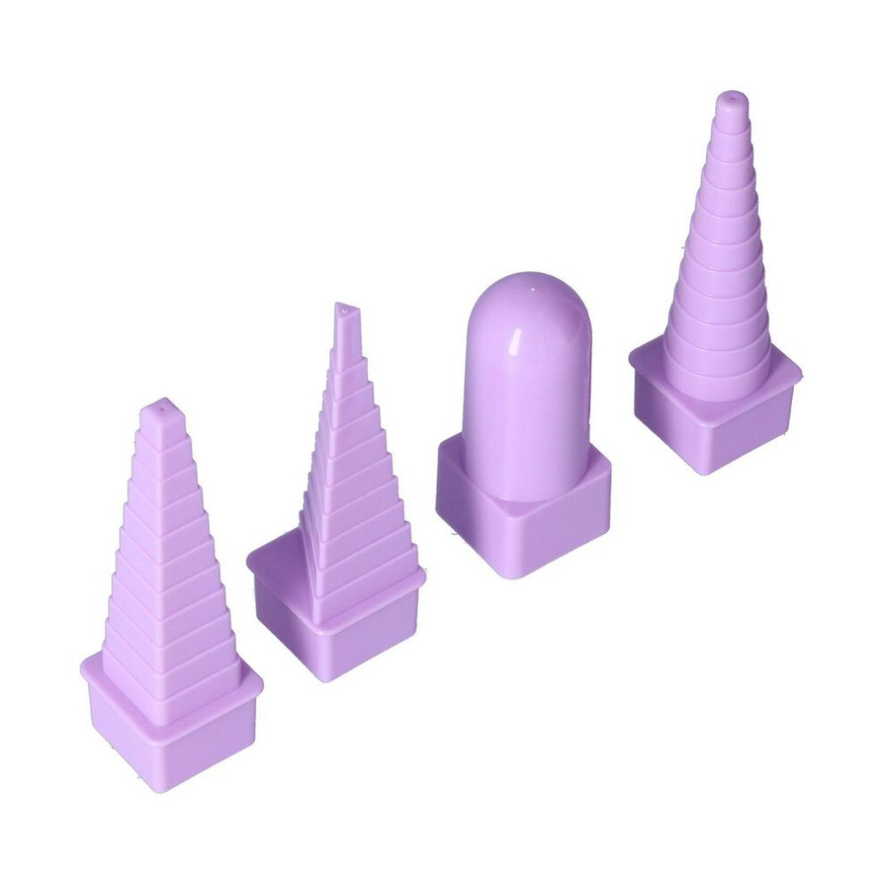 4pcs Paper Quilling Tools 4 Kinds Unique Look Diy Paper Crimper Tool For Papercraft