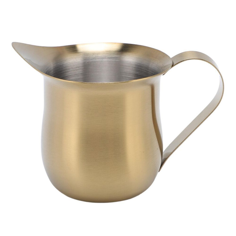 (150ml) Milk Frothing Pitcher 304 Stainless Steel Coffee Steaming Milk Creamer Jug Cup For Home Cafes