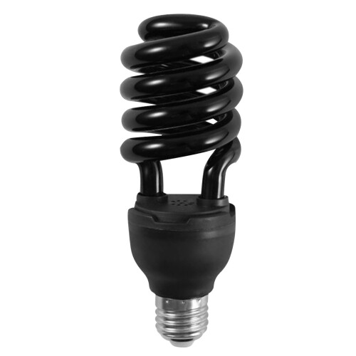 C110V 20W Black Light Insects Trap Bulb 135mm Spiral E27 Base 2