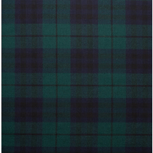 (Austin Modern) 100% Wool Scottish Made To Order Tartan T Bar Cufflinks - A-C TARTANS