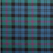 (Baird Ancient) 100% Wool Scottish Made To Order Tartan T Bar Cufflinks - A-C TARTANS