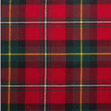 (Boyd Modern) 100% Wool Scottish Made To Order Tartan T Bar Cufflinks - A-C TARTANS