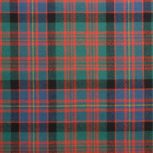 (Cochrane Ancient) 100% Wool Scottish Made To Order Tartan T Bar Cufflinks - A-C TARTANS