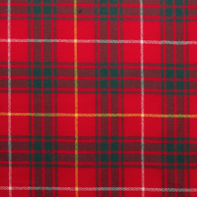 (Bruce Modern) 100% Wool Scottish Made To Order Tartan T Bar Cufflinks - A-C TARTANS