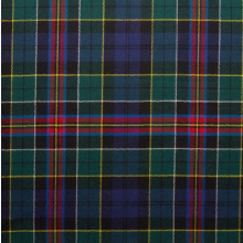 (Allison Modern) 100% Wool Scottish Made To Order Tartan T Bar Cufflinks - A-C TARTANS