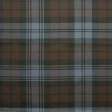 (Black Watch Weathered) 100% Wool Scottish Made To Order Tartan T Bar Cufflinks - A-C TARTANS