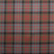 (Cameron Erracht Weathered) 100% Wool Scottish Made To Order Tartan T Bar Cufflinks - A-C TARTANS
