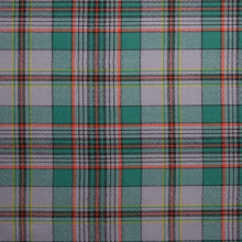 (Craig Ancient) 100% Wool Scottish Made To Order Tartan T Bar Cufflinks - A-C TARTANS