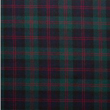 (Blair Modern) 100% Wool Scottish Made To Order Tartan T Bar Cufflinks - A-C TARTANS