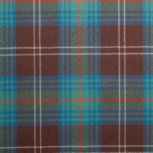 (Chisholm Hunting Ancient) 100% Wool Scottish Made To Order Tartan T Bar Cufflinks - A-C TARTANS
