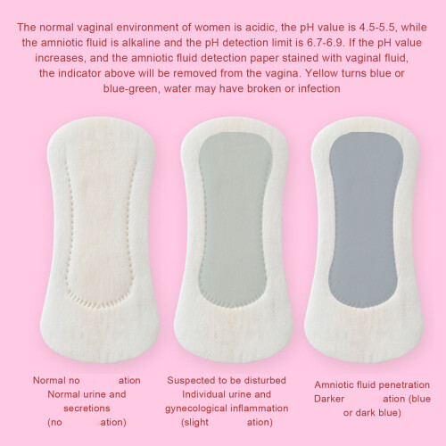 2pcs High Sensitivity Amniotic Fluid PH Test Strips for Maternity Care 2