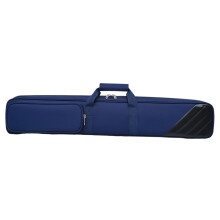 Billiard Pool Cue Case Billiard Stick Storage Bag with External Bag Billiard Sticks Carry Bag Protective Case Bag Marine