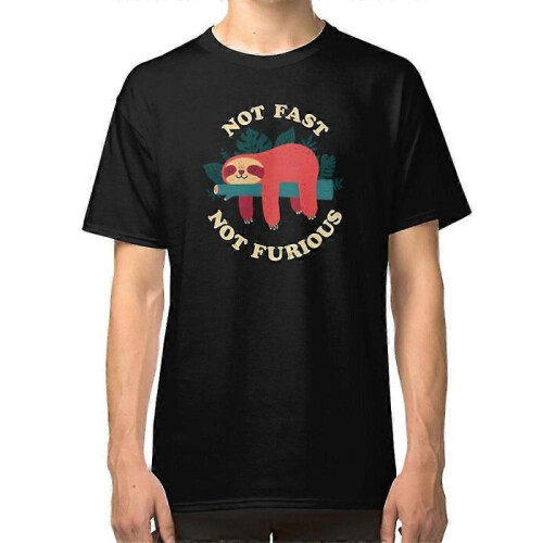 (XXL, navy) Not Fast, Not Furious T-shirt 2