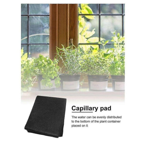 Automatic Plant Watering Mat, 120X100cm Capillary Mat Automatic Plant Watering System Capillary Gasket Absorbent Cloth 1